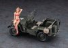 Hasegawa SP449-52249 1/4 ton 4x4 Utility Truck w/Blond Girl's Figure 1/24